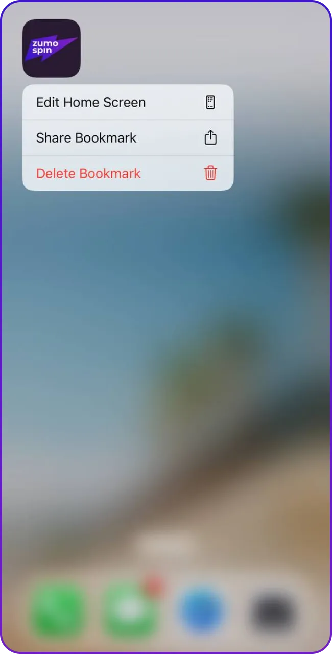 Update your ZumoSpin access easily.