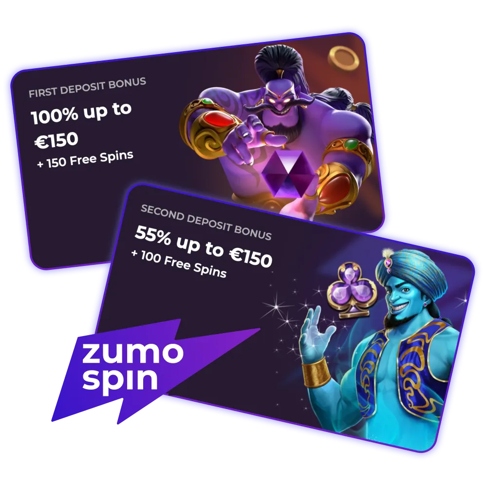 Unlock amazing ZumoSpin bonuses today.
