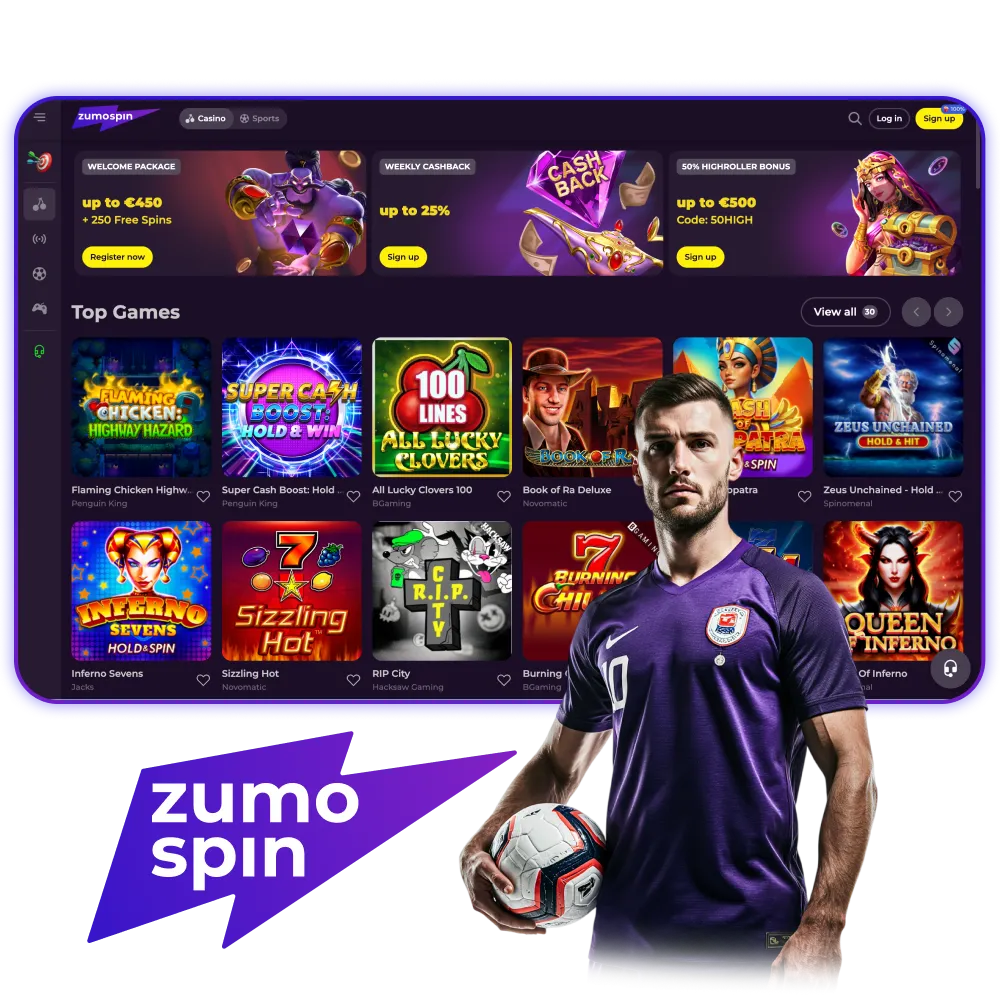 Experience nonstop fun with ZumoSpin.