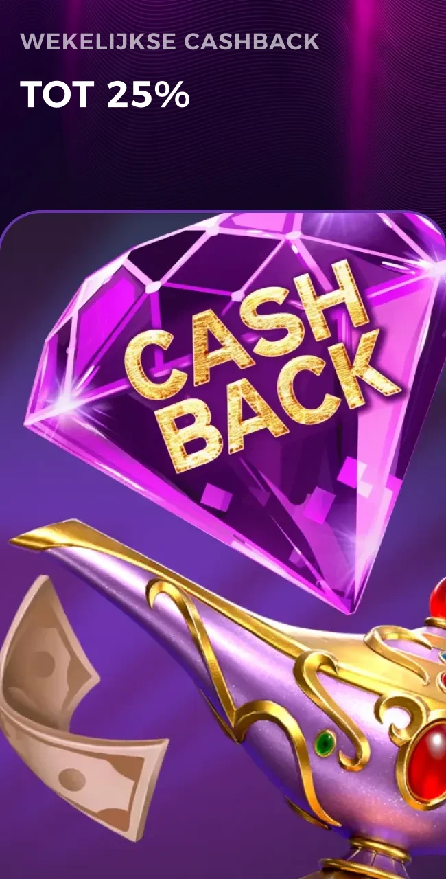 Ontvang elke week een cashback bij ZumoSpin om je verliezen te beperken.